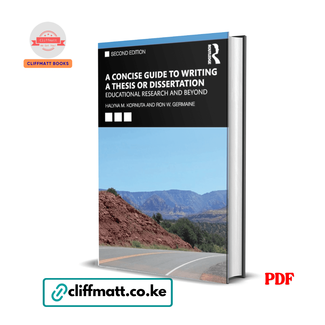 A Concise Guide To Writing A Thesis Or Dissertation: Educational Research And Beyond - Halyna M Kornuta, Ron W Germaine 1 A Concise Guide To Writing A Thesis Or Dissertation: Educational Research And Beyond - Halyna M Kornuta, Ron W Germaine