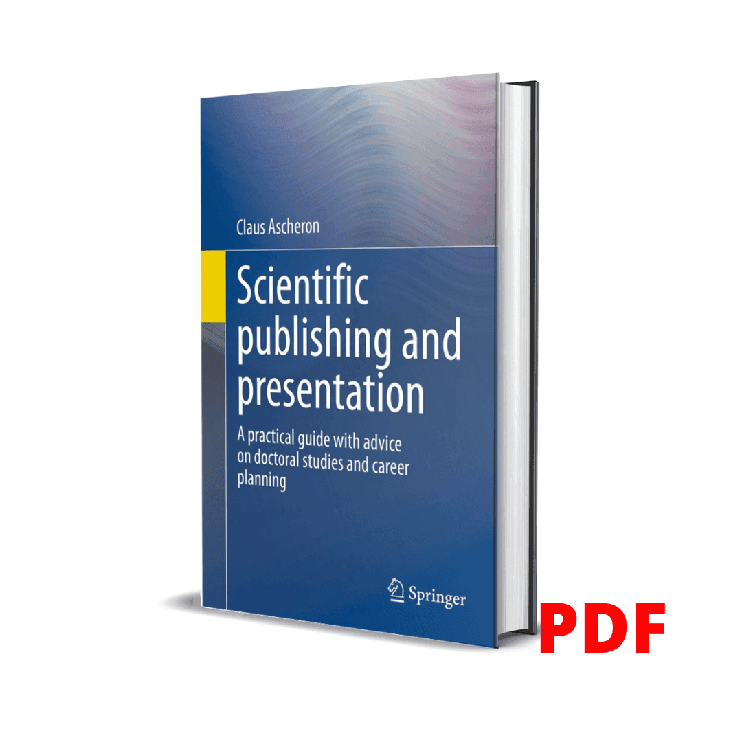Scientific publishing and presentation - Claus Ascheron 1 Scientific publishing and presentation - Claus Ascheron