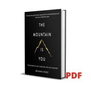 The Mountain Is You: Transforming Self-Sabotage into Self-Mastery - Brianna Wiest