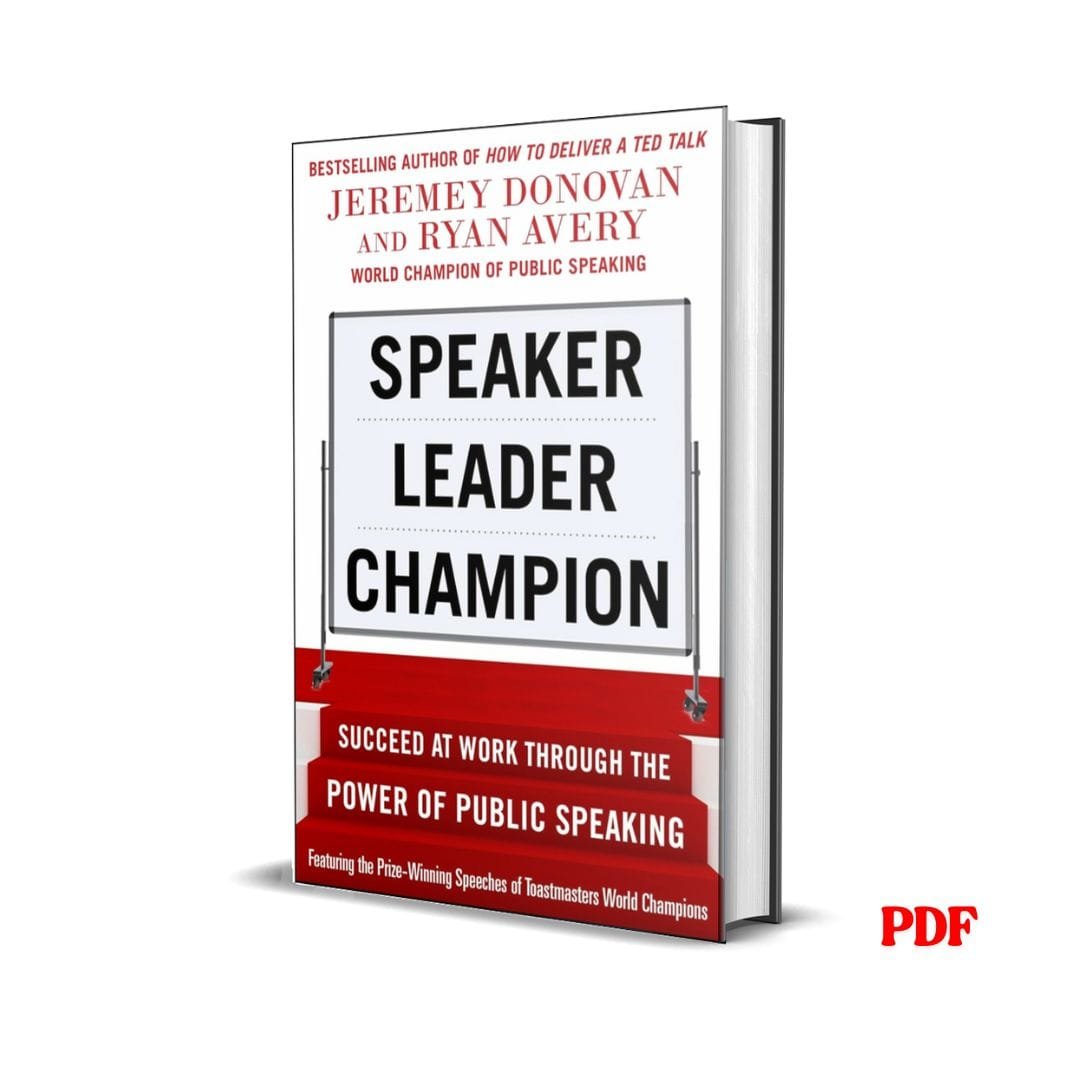 Speaker, Leader, Champion - Jeremey Donovan Pdf 1 Speaker, Leader, Champion - Jeremey Donovan Pdf
